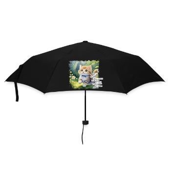 Ce que vous avez peut en avoir beaucoup - Chat - Parapluie standard - noir - Devant