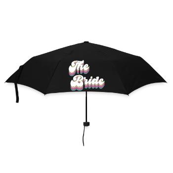 La mariée - Die Braut - Parapluie standard - noir - Devant