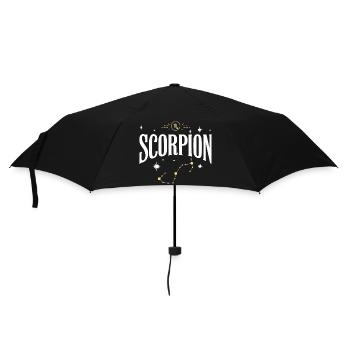 Signe astro scorpion - Parapluie standard - noir - Devant