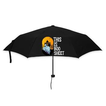 boo sheet artboard 1 copy - Umbrella (small) - black - Front