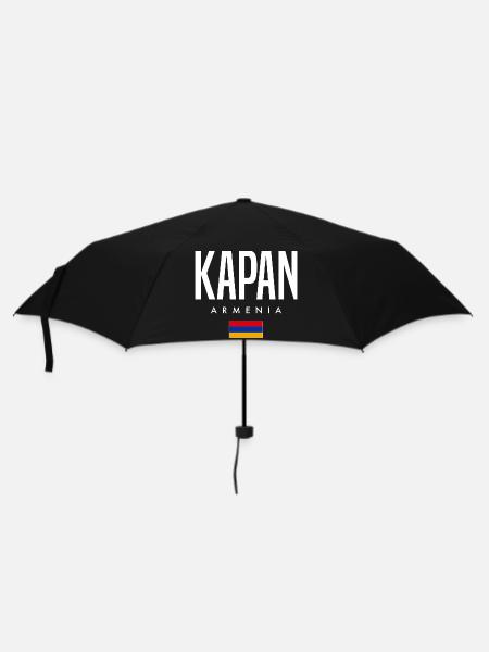 Kapan Armenien - Regenschirm (klein) - Schwarz
