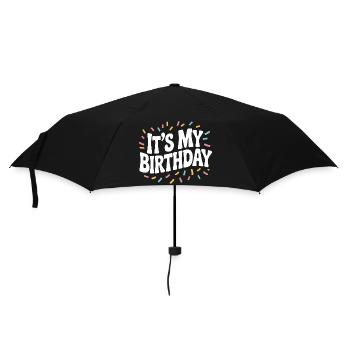 C'est mon anniversaire - Parapluie standard - noir - Devant