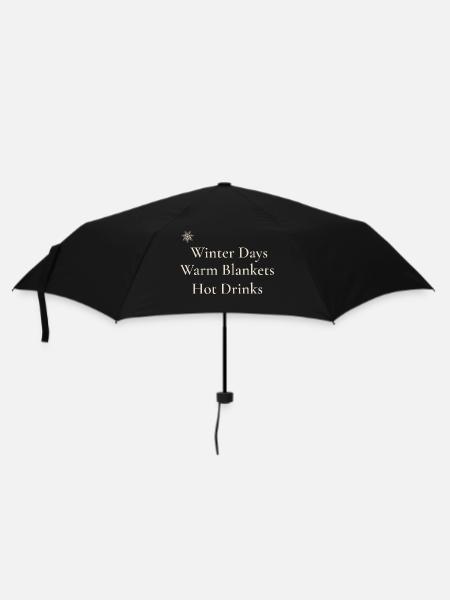 Cozy Winter Vibes - Parapluie standard - noir