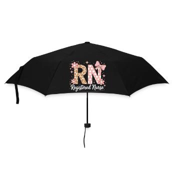 Nurse Sayings Nurse Gift - Umbrella (small) - black - Front