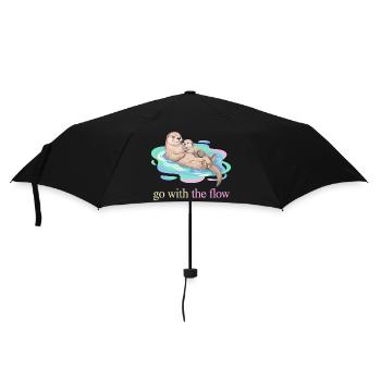 Go With the Flow Otter Duo - Umbrella (small) - black - Front