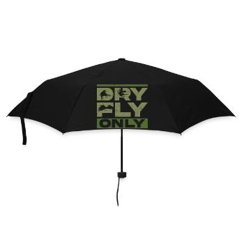 Fly Fishing Fly Angler Dry Fly Only - Umbrella (small) - black - Front