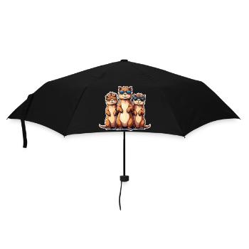 Trio de lunettes de soleil - Parapluie standard - noir - Devant
