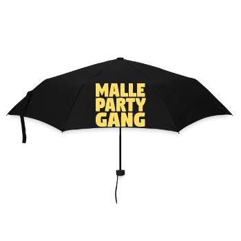 Malle Party Gang - Umbrella (small) - black - Front