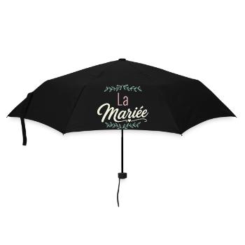 La Mariée EVJF - Parapluie standard - noir - Devant