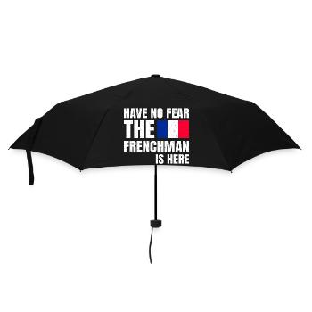 Have No Fear The Frenchman Is Here Franzose - Regenschirm (klein) - Schwarz - Vorne