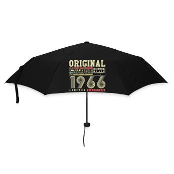Original October 1966 – 60th Birthday Retro - Umbrella (small) - black - Front