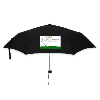 Wundertier sein. - Regenschirm (klein) - Schwarz - Vorne