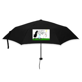 Aufhören, Ängste zu schüren. - Regenschirm (klein) - Schwarz - Vorne