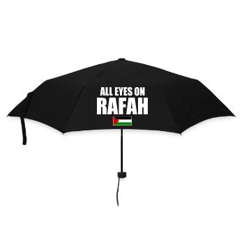 all eyes on rafah - Regenschirm (klein) - Schwarz - Vorne