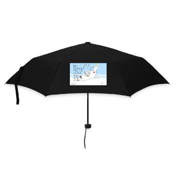 Ein Zuhause für die Seele sein und haben. - Regenschirm (klein) - Schwarz - Vorne