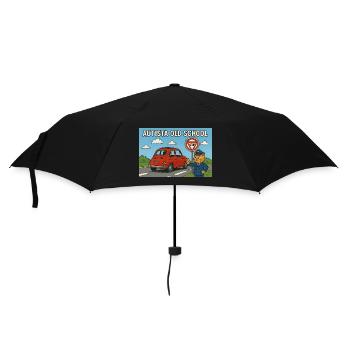 Autista_old_school - Parapluie standard - noir - Devant