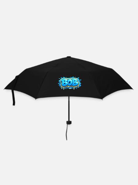BOB GRAFFITI NAME FOR PERFECT GIFT PRINTABLE - Umbrella (small) - black