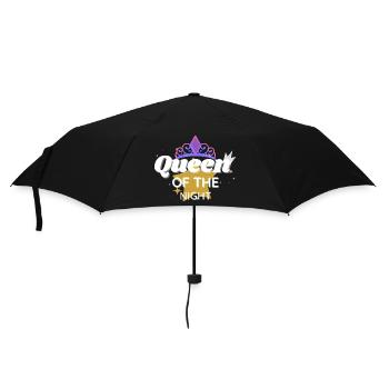 Reine de la nuit - Parapluie standard - noir - Devant