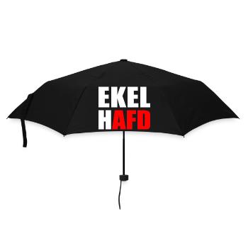 ekelhafd - Regenschirm (klein) - Schwarz - Vorne