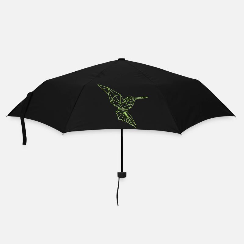 Eisvogel - Regenschirm (klein) - Schwarz