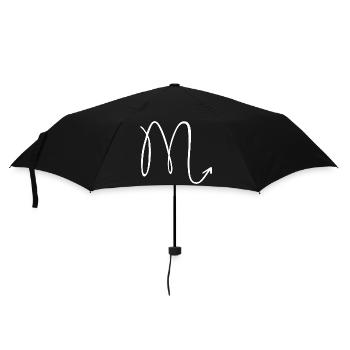 Signe du zodiaque Scorpion - Parapluie standard - noir - Devant