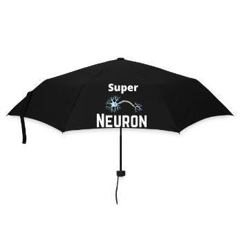 Superneuron-Netzwerk - Regenschirm (klein) - Schwarz - Vorne