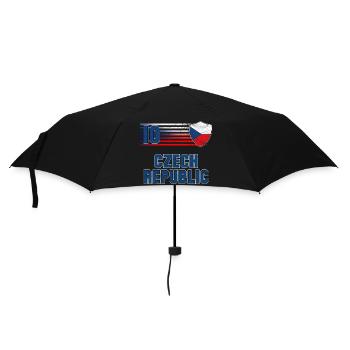 Czech Republic Football Team - Umbrella (small) - black - Front