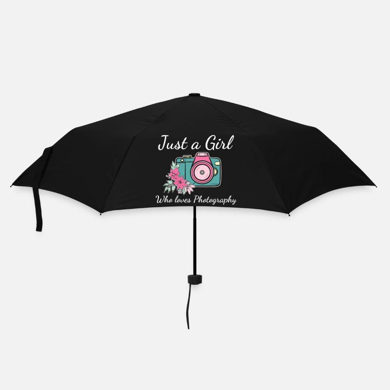 Just aGirl - Umbrella (small) - black