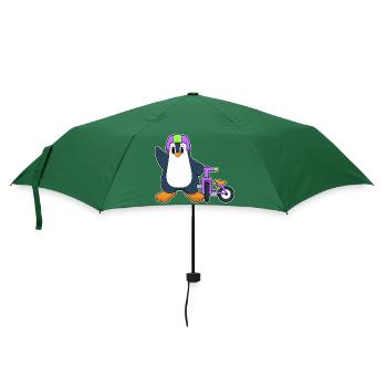 Vélo Pingouin - Parapluie standard - vert bouteille - Devant