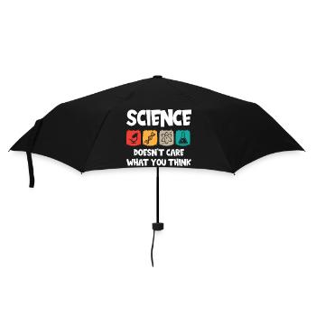 Science - Regenschirm (klein) - Schwarz - Vorne