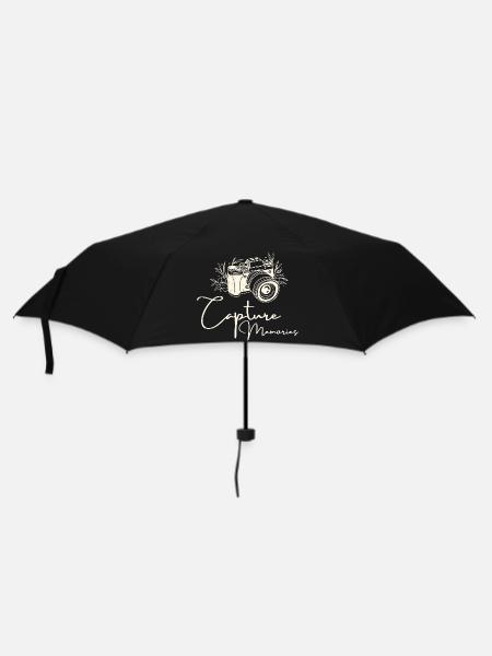 Photography Quote Capture Memories - Umbrella (small) - black