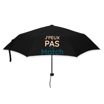 j'e peux pas j'ai match - Parapluie standard - noir - Devant