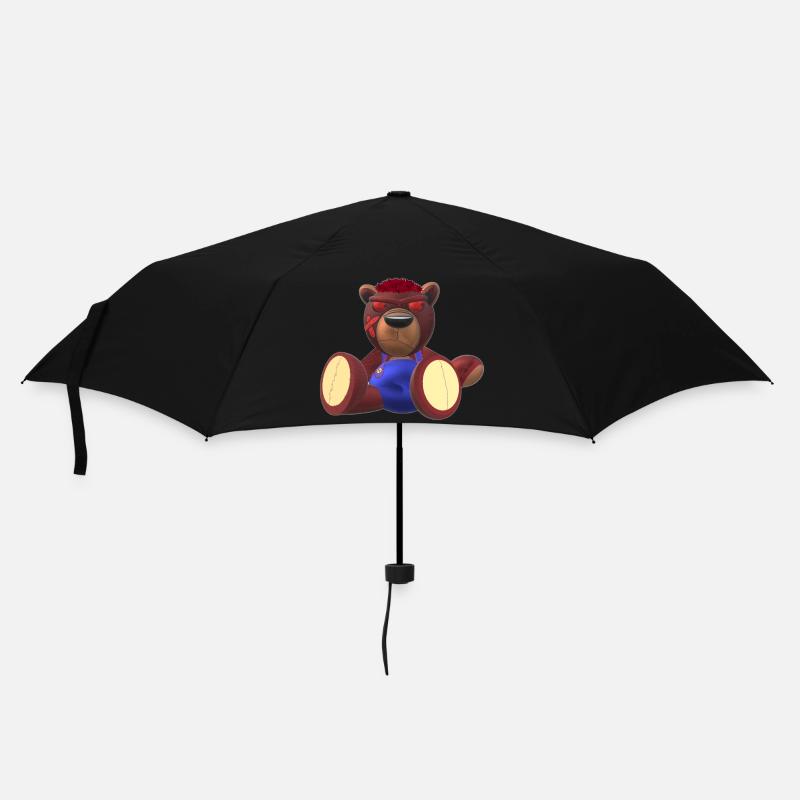 Creepy Teddy Naturel - Parapluie standard - noir