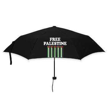 Free palestine - Parapluie standard - noir - Devant