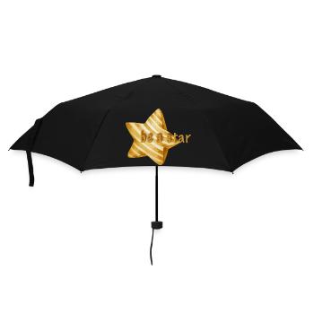 Soyez une star - Parapluie standard - noir - Devant
