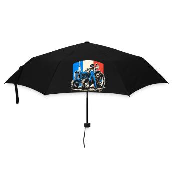 Agriculteur français en colère - Parapluie standard - noir - Devant