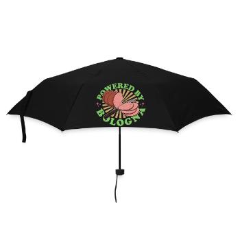 Bologna Italienische Küche Gericht Wurst - Regenschirm (klein) - Schwarz - Vorne
