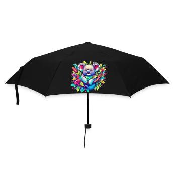 Koala - Parapluie standard - noir - Devant