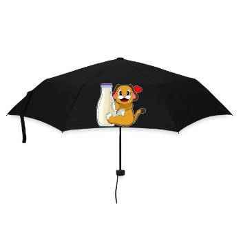 Lait pour chien - Parapluie standard - noir - Devant