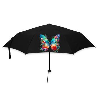 Butterfly - Umbrella (small) - black - Front