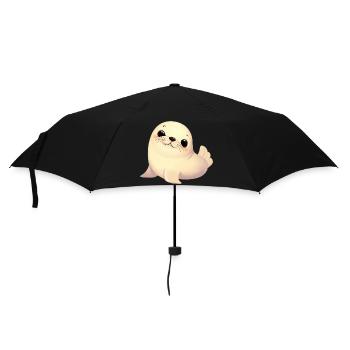Seal - Umbrella (small) - black - Front