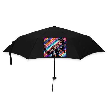 Dino - Parapluie standard - noir - Devant