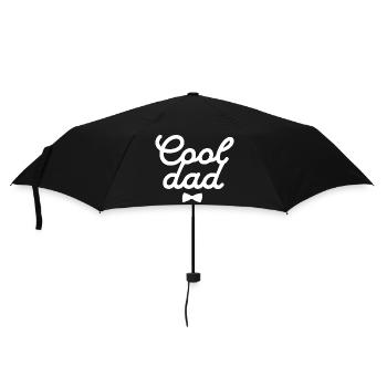 Elegant Father’s Day Gift Print - Umbrella (small) - black - Front