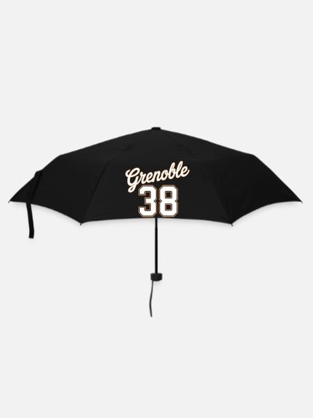 Grenoble 38 - Parapluie standard - noir