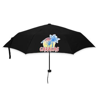 Vacances Caracas - Parapluie standard - noir - Devant