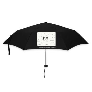 Coloring page for the lazy - Umbrella (small) - black - Front