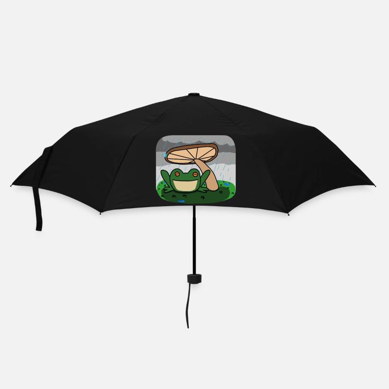 frog - Umbrella (small) - black