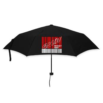 Be So Real as You Can – Bold Statement Shirt - Umbrella (small) - black - Front