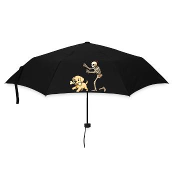Squelette Chien Labrador Retriever - Parapluie standard - noir - Devant