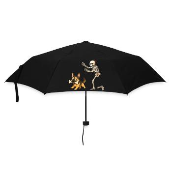 Squelette Chien Berger Allemand - Parapluie standard - noir - Devant